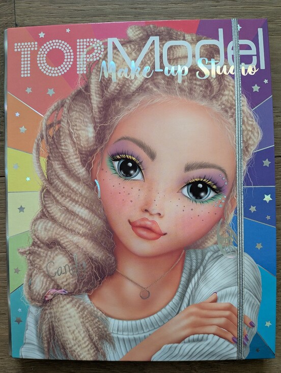 Other - TopModel Make-up Studio- Creative Coloring Book With Make Up Inside!